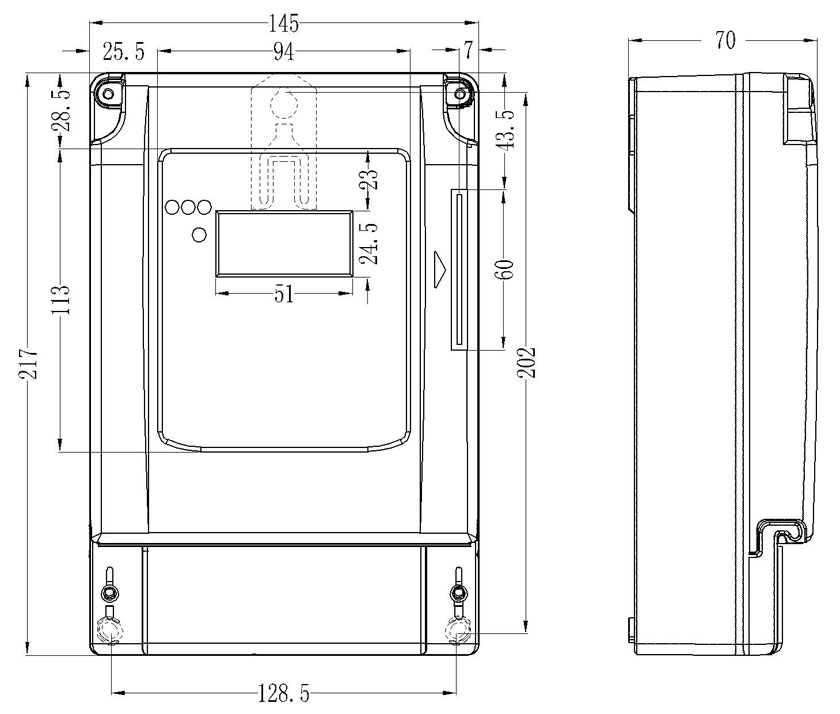 ic卡三相电表(远传型)