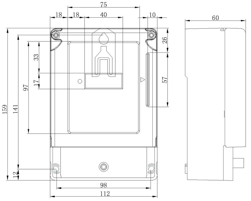 ic卡单相电表(一卡通型)